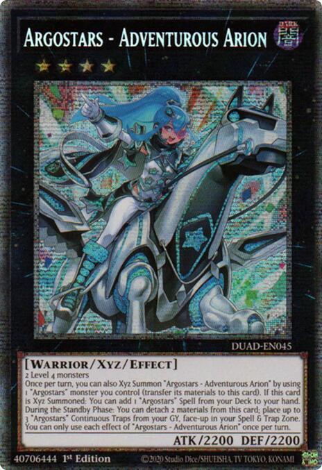 Argostars - Adventurous Arion (Starlight Rare) card image