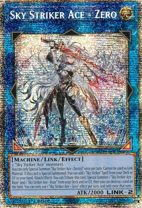 Sky Striker Ace = Zero (Starlight Rare) card image