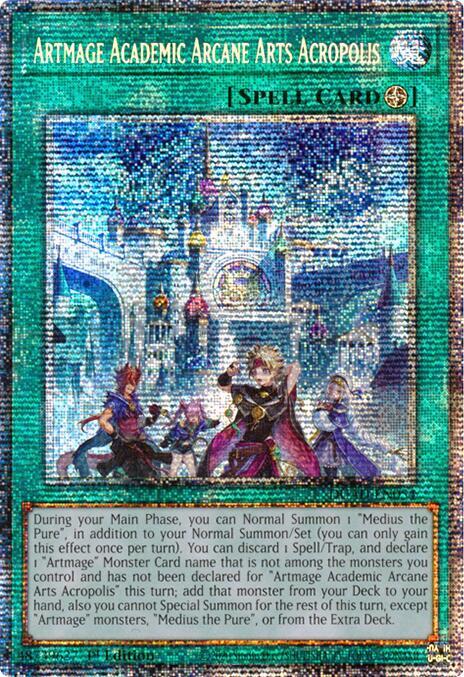 Artmage Academic Arcane Arts Acropolis (Starlight Rare) card image