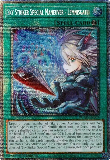 Sky Striker Special Maneuver - Lemnisgate! (Starlight Rare) card image