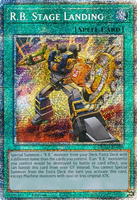 R.B. Stage Landing (Starlight Rare) card image