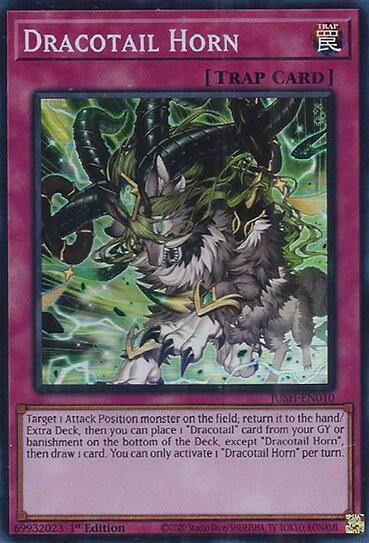 Dracotail Horn (Super Rare) card image