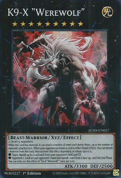 K9-X "Werewolf" card image