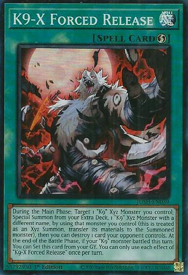 K9-X Forced Release card image