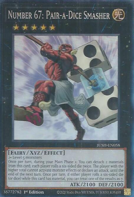 Number 67: Pair-a-Dice Smasher (CR) card image