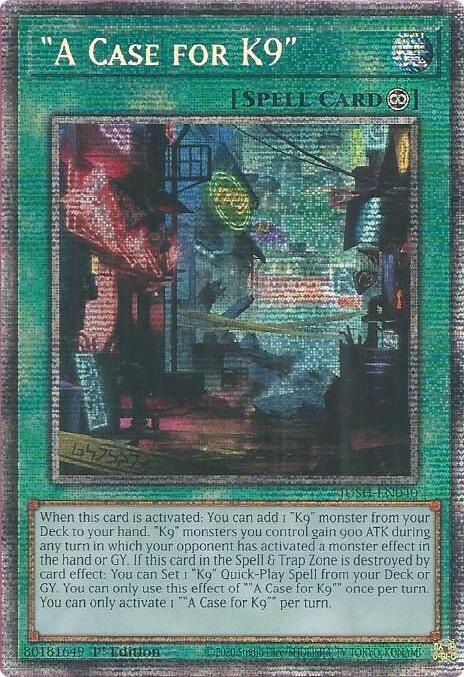 "A Case for K9" (Starlight Rare) card image