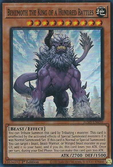 Behemoth the King of a Hundred Battles (Super Rare) card image