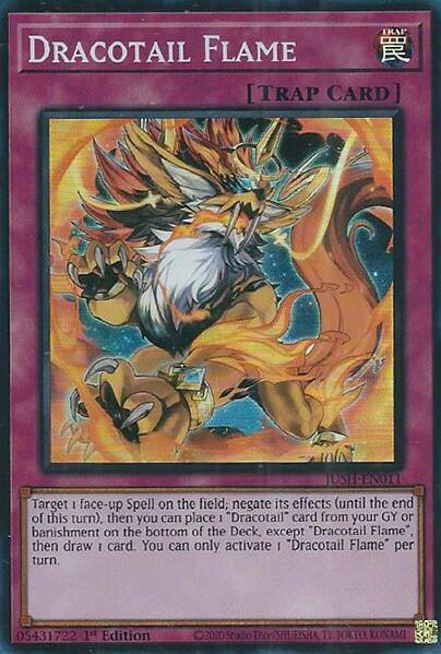 Dracotail Flame (Super Rare) card image