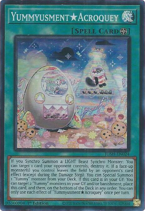 YummyusmentAcroquey (Super Rare) card image