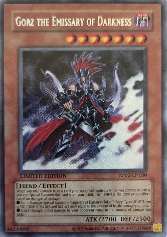 Gorz the Emissary of Darkness card image