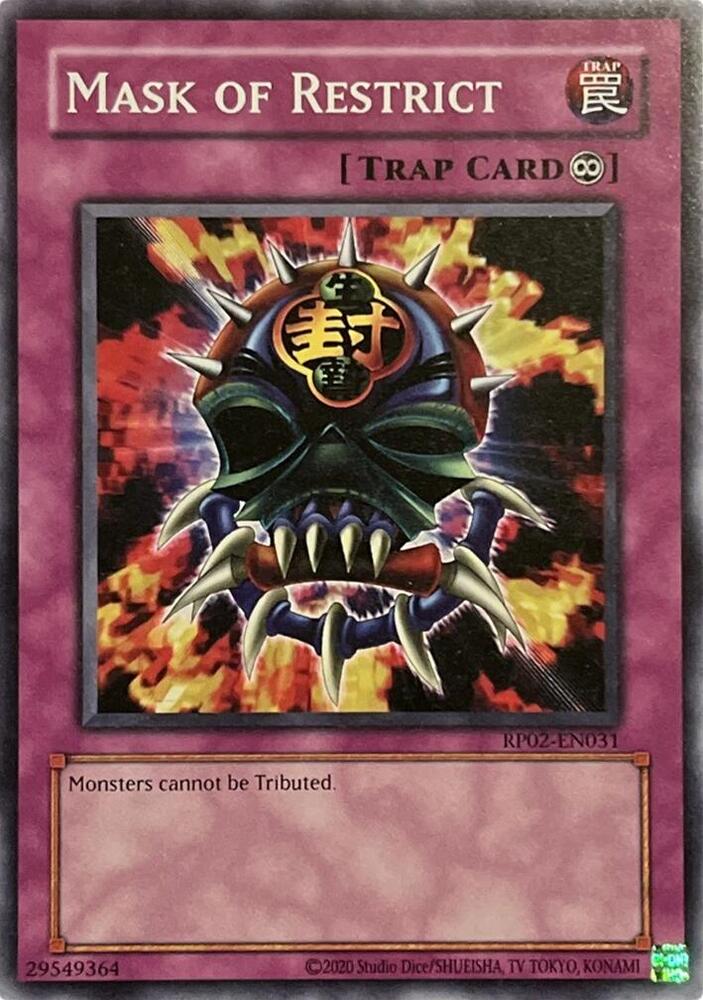 Mask of Restrict card image