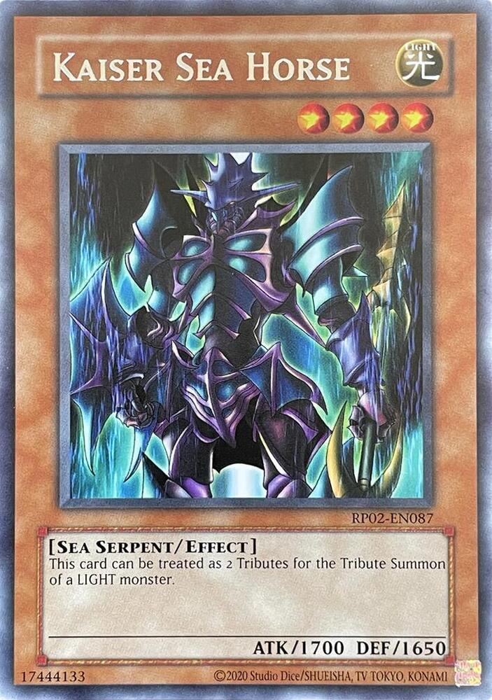 Kaiser Sea Horse card image