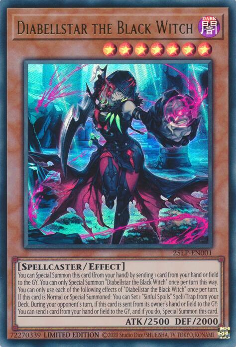Diabellstar the Black Witch card image