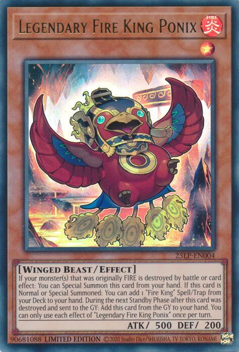 Legendary Fire King Ponix card image