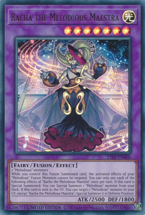 Bacha the Melodious Maestra card image