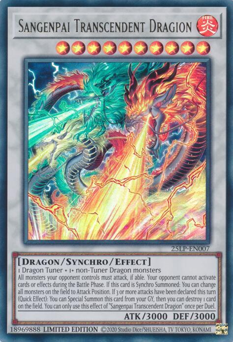 Sangenpai Transcendent Dragion card image