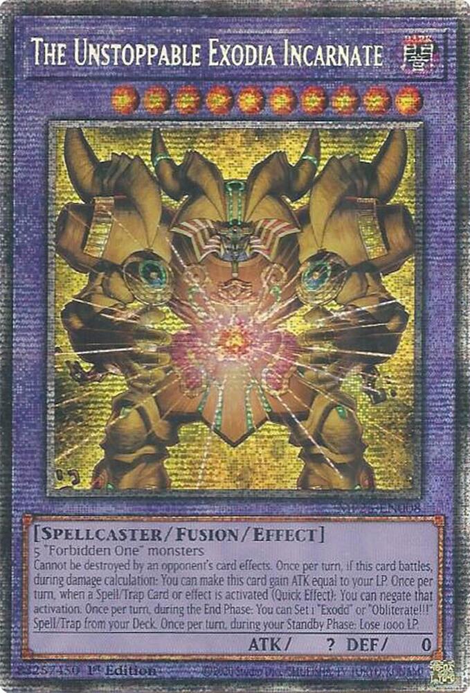 The Unstoppable Exodia Incarnate card image