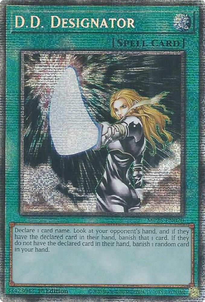 D.D. Designator card image