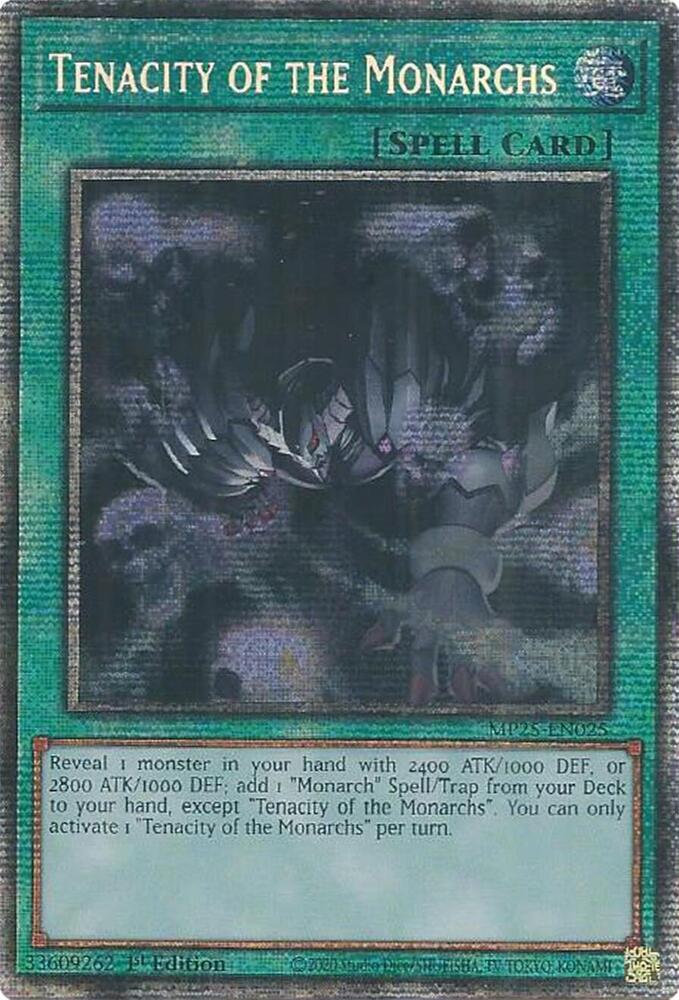 Tenacity of the Monarchs card image