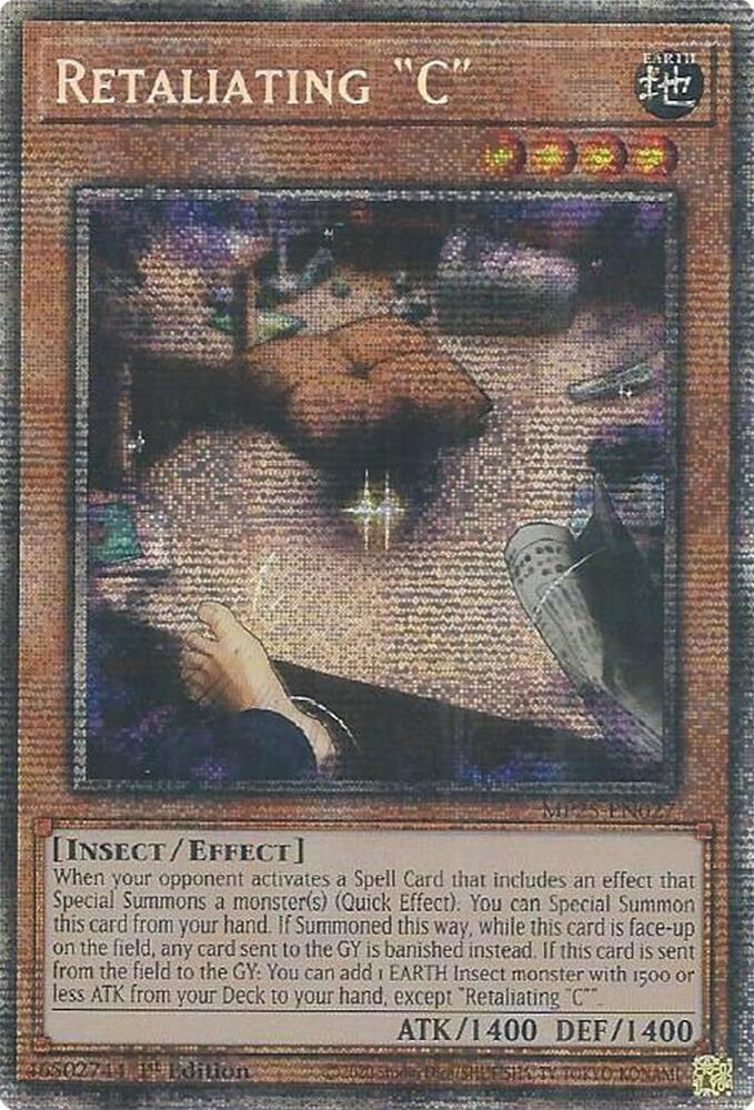 Retaliating "C" card image