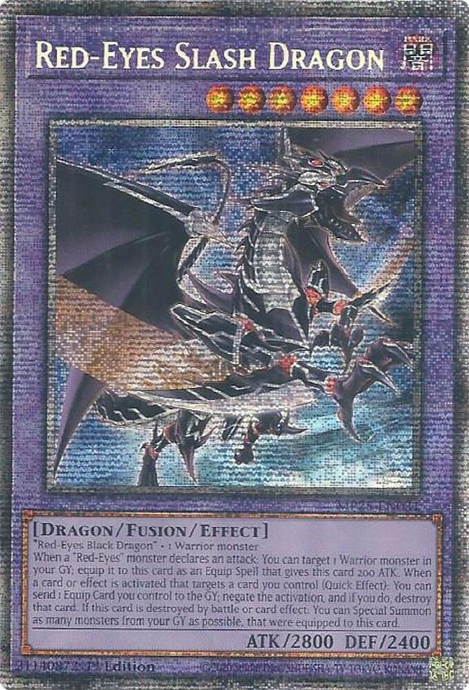 Red-Eyes Slash Dragon card image
