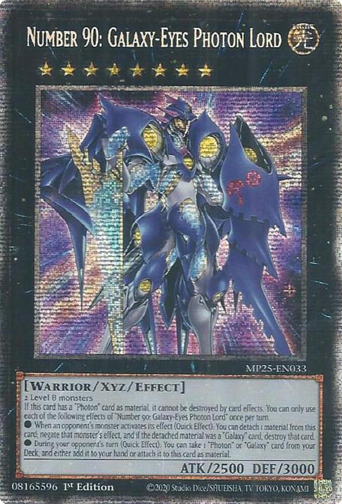 Number 90: Galaxy-Eyes Photon Lord card image