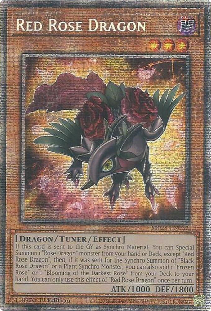Red Rose Dragon card image