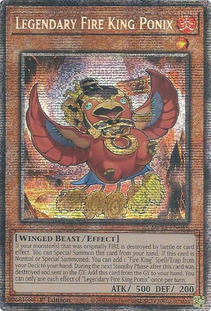 Legendary Fire King Ponix card image