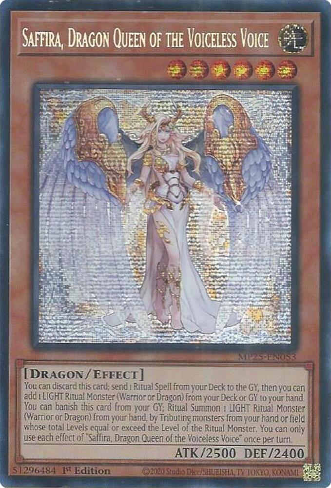 Saffira, Dragon Queen of the Voiceless Voice card image