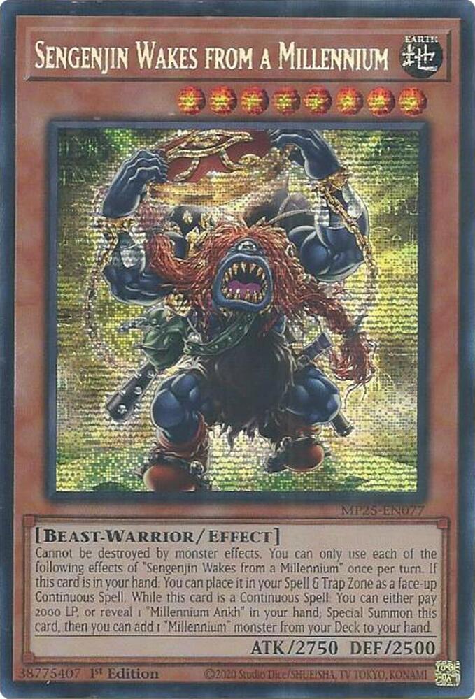 Sengenjin Wakes from a Millennium card image