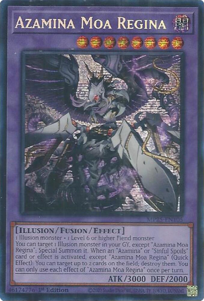 Azamina Moa Regina card image