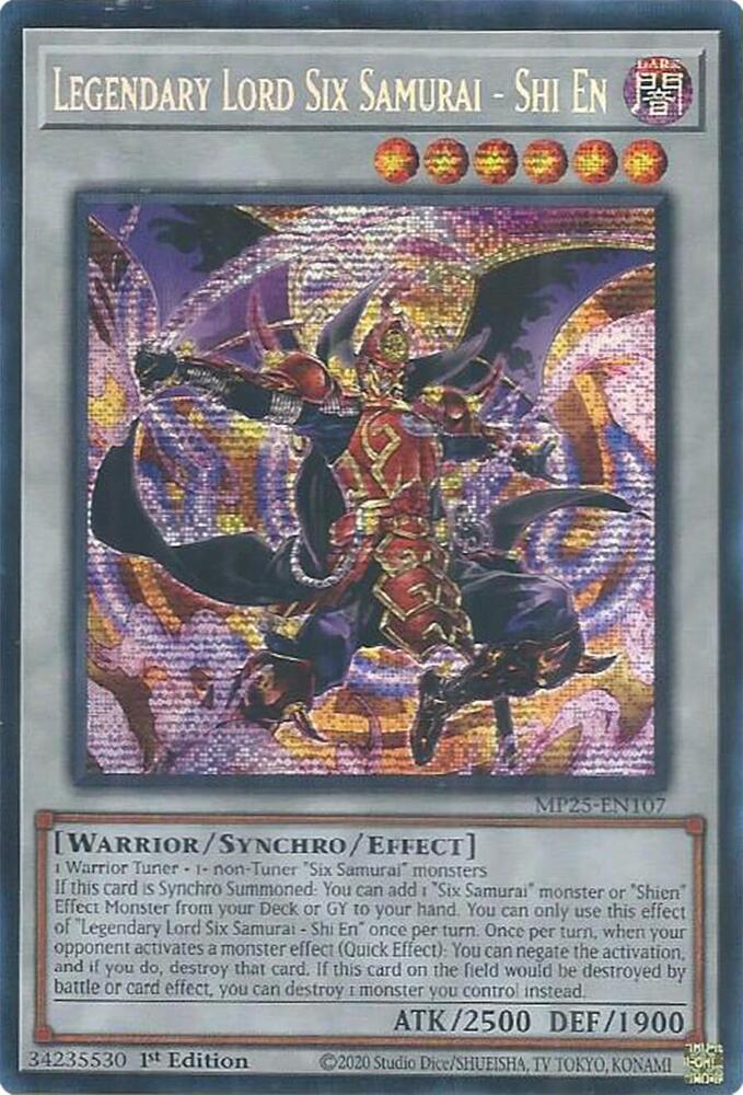 Legendary Lord Six Samurai - Shi En card image
