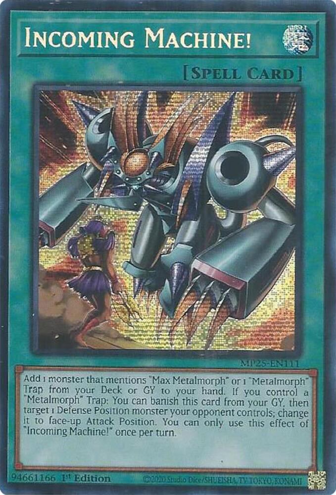 Incoming Machine! card image
