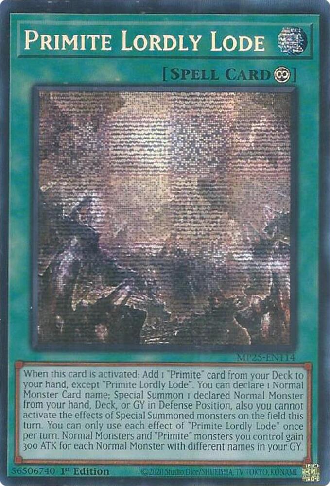 Primite Lordly Lode card image