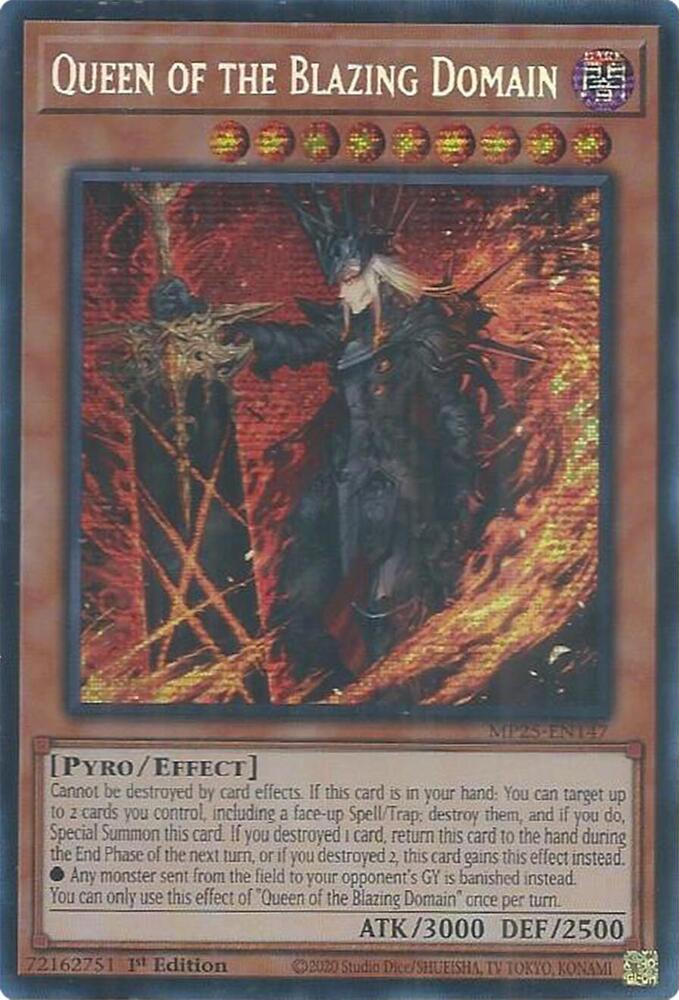 Queen of the Blazing Domain card image