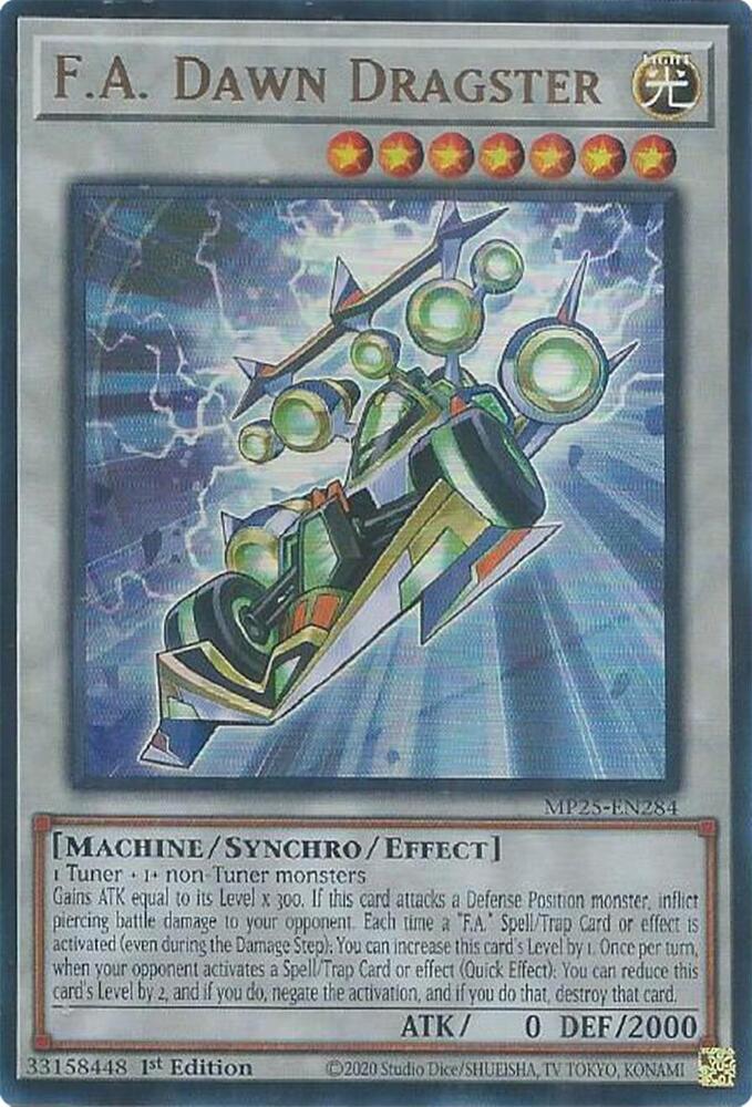 F.A. Dawn Dragster card image