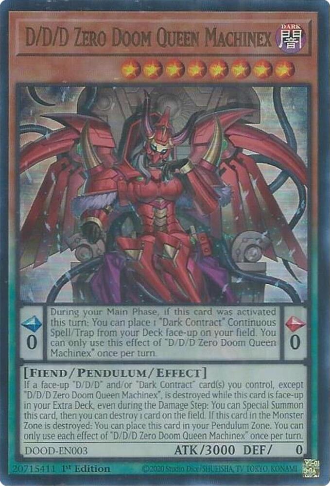 D/D/D Zero Doom Queen Machinex card image
