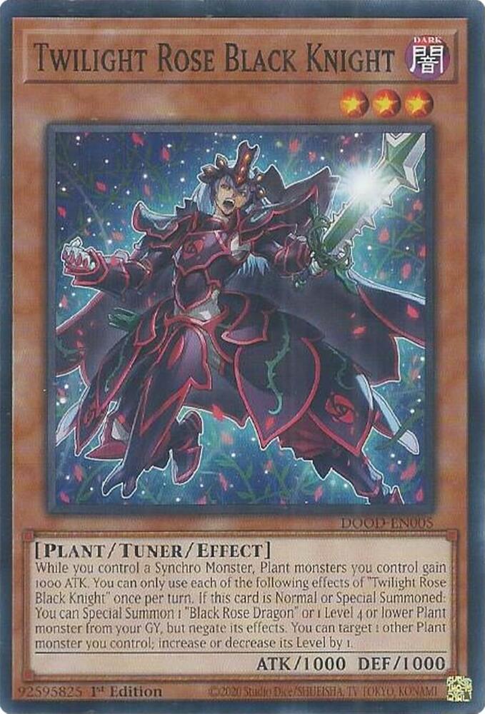 Twilight Rose Black Knight card image