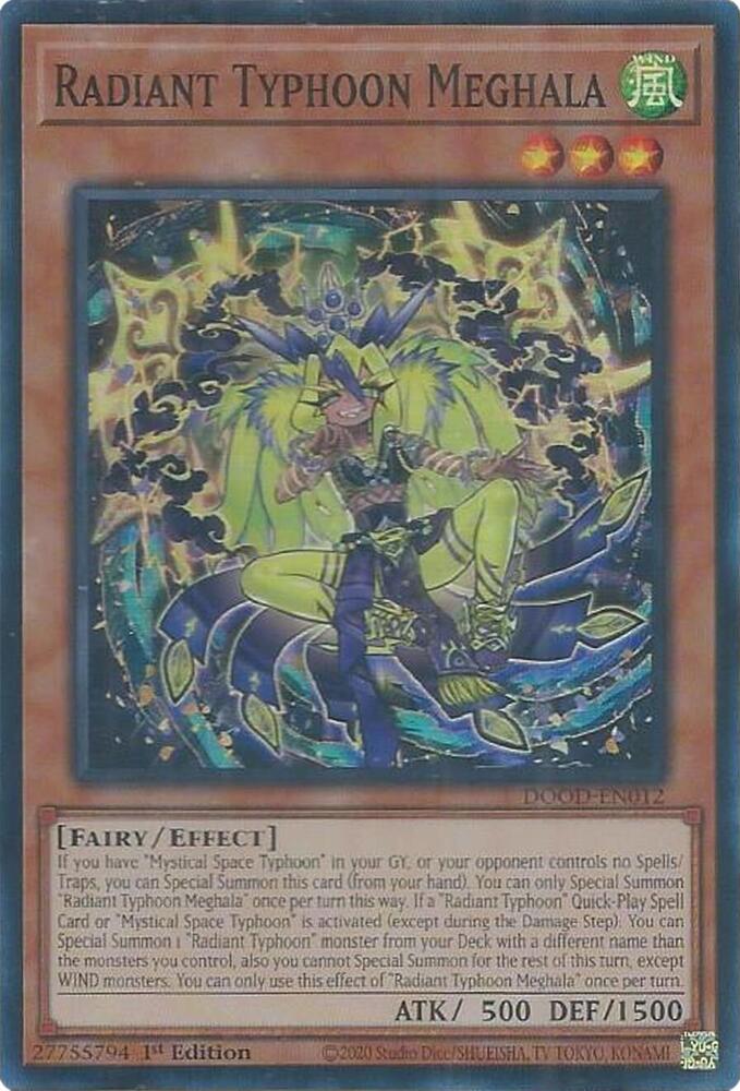 Radiant Typhoon Meghala card image