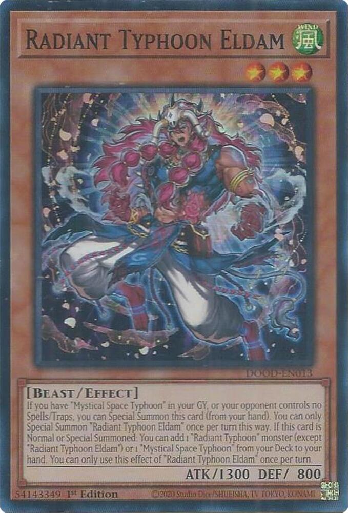 Radiant Typhoon Eldam card image