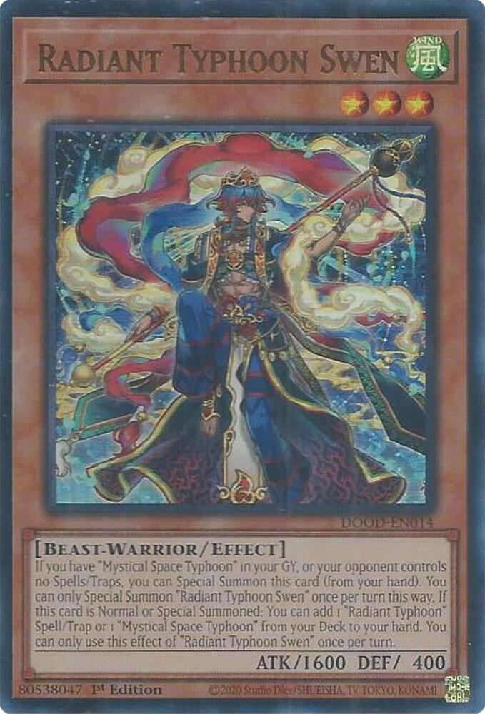 Radiant Typhoon Swen card image
