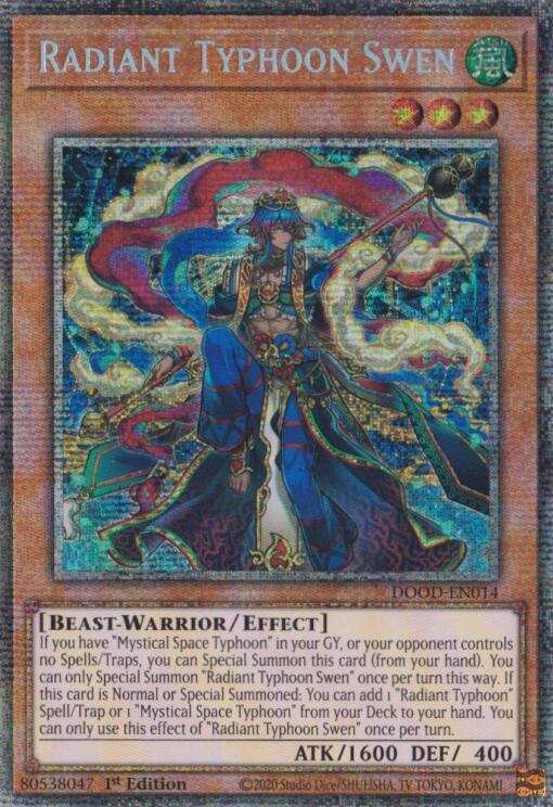 Radiant Typhoon Swen (Starlight Rare) card image