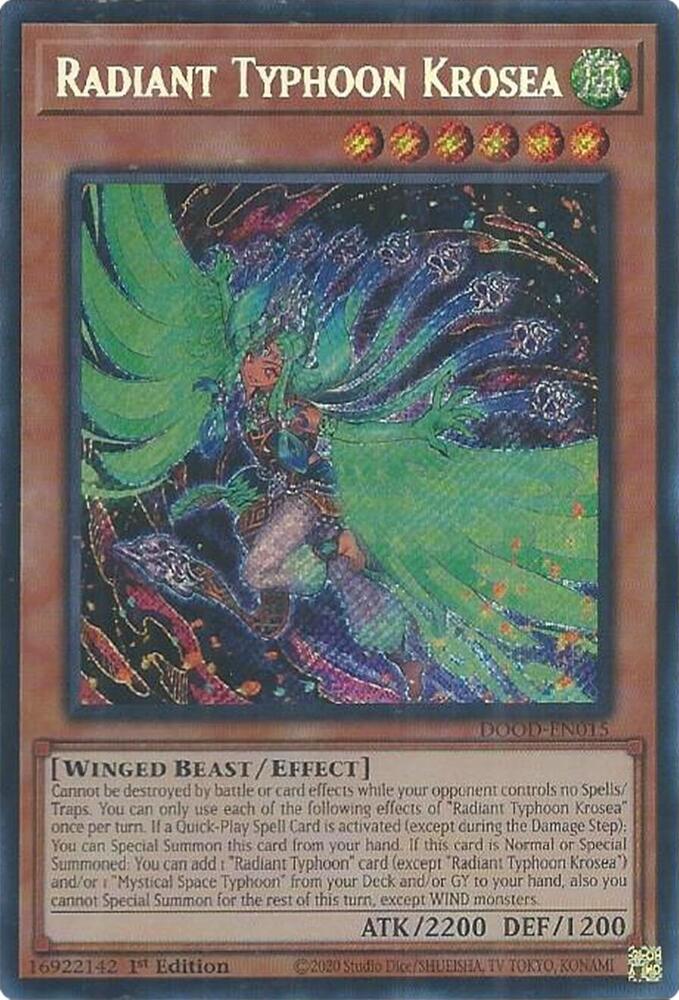 Radiant Typhoon Krosea card image