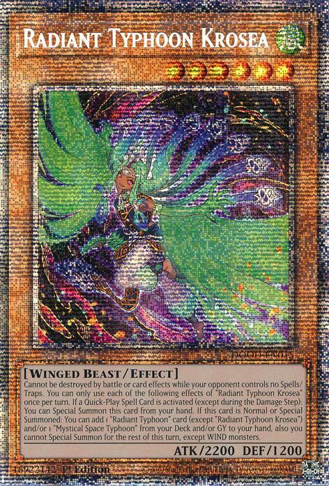 Radiant Typhoon Krosea (Starlight Rare) card image