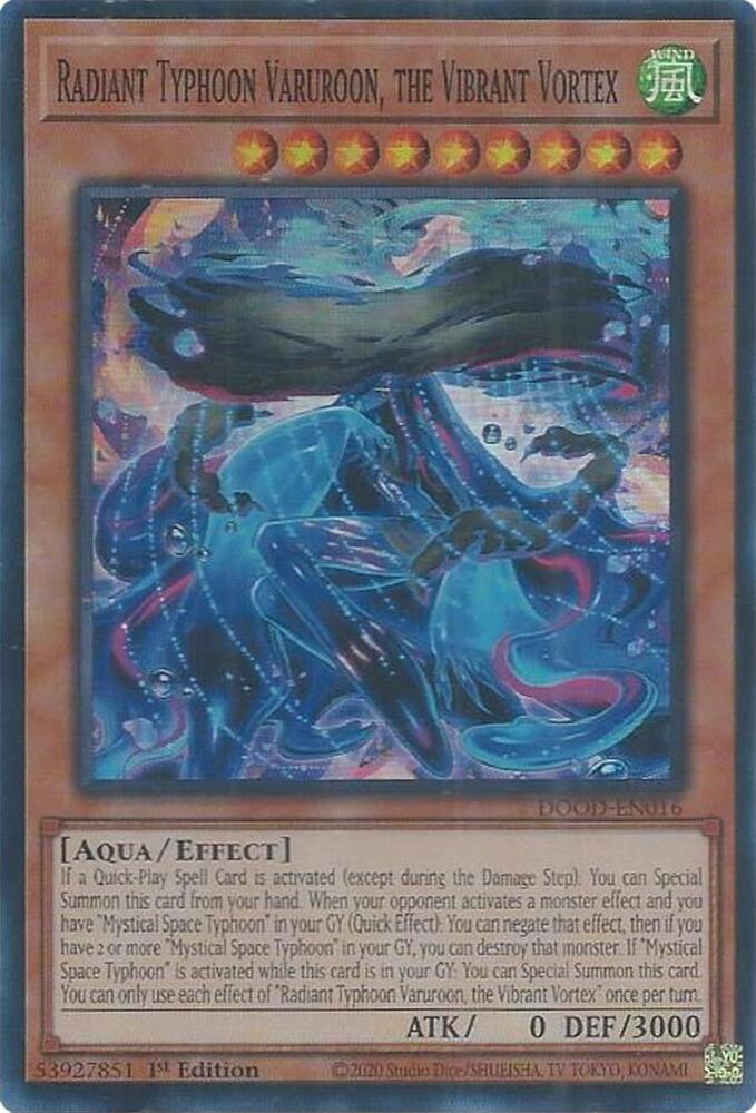 Radiant Typhoon Varuroon, the Vibrant Vortex card image
