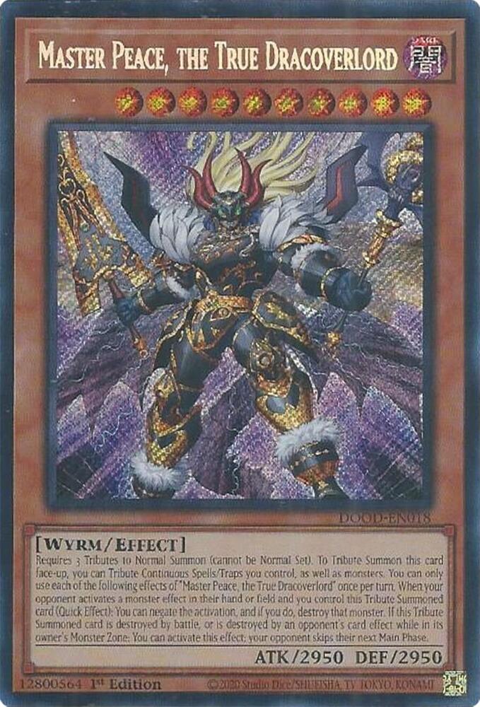 Master Peace, the True Dracoverlord card image