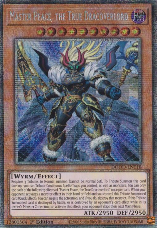 Master Peace, the True Dracoverlord (Starlight Rare) card image