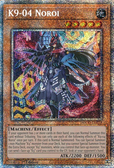 K9-04 Noroi (Starlight Rare) card image