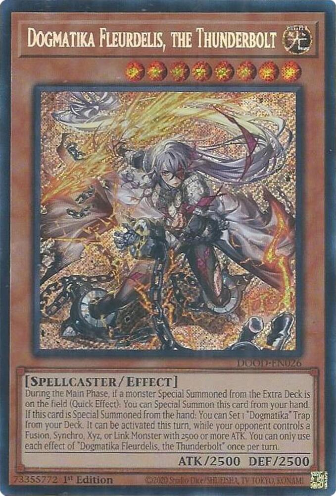 Dogmatika Fleurdelis, the Thunderbolt card image