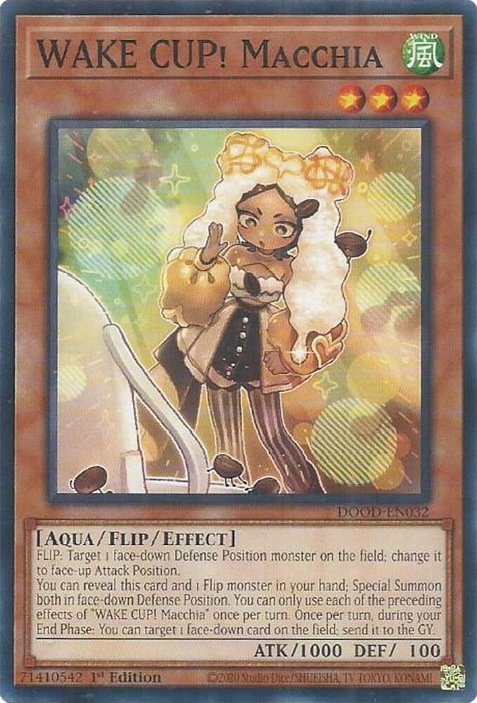 WAKE CUP! Macchia card image